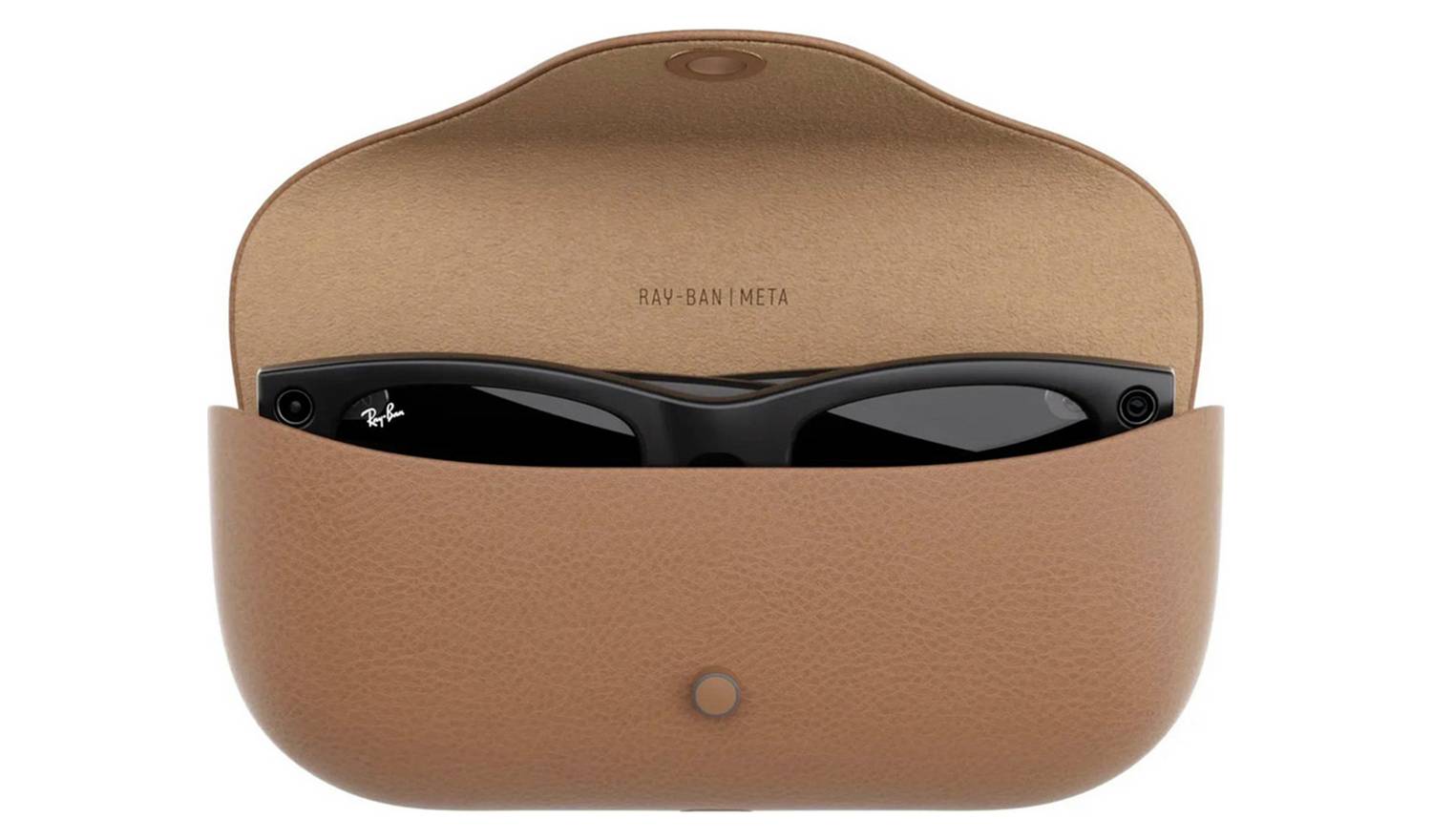 Ray-Ban Meta Wayfarer Glasses - Shiny Black, Clear