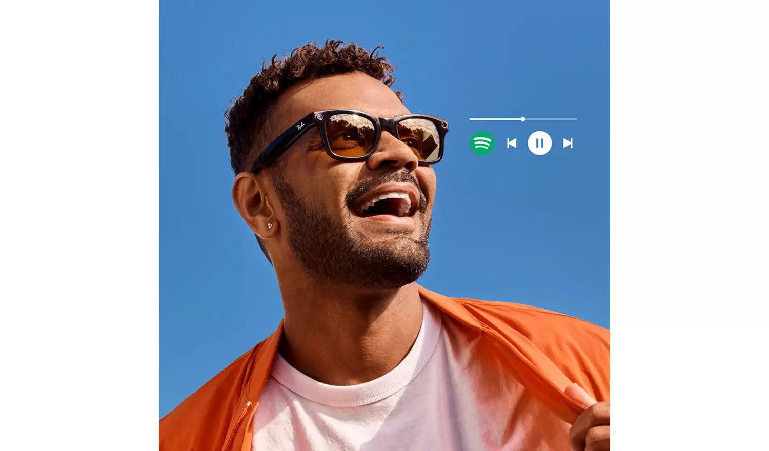 Ray-Ban Meta Wayfarer Glasses - Shiny Black, Clear