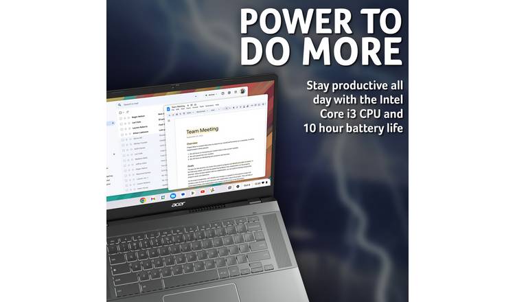 Acer CB515-2H 15.6in i3 8GB 256GB Chromebook Plus