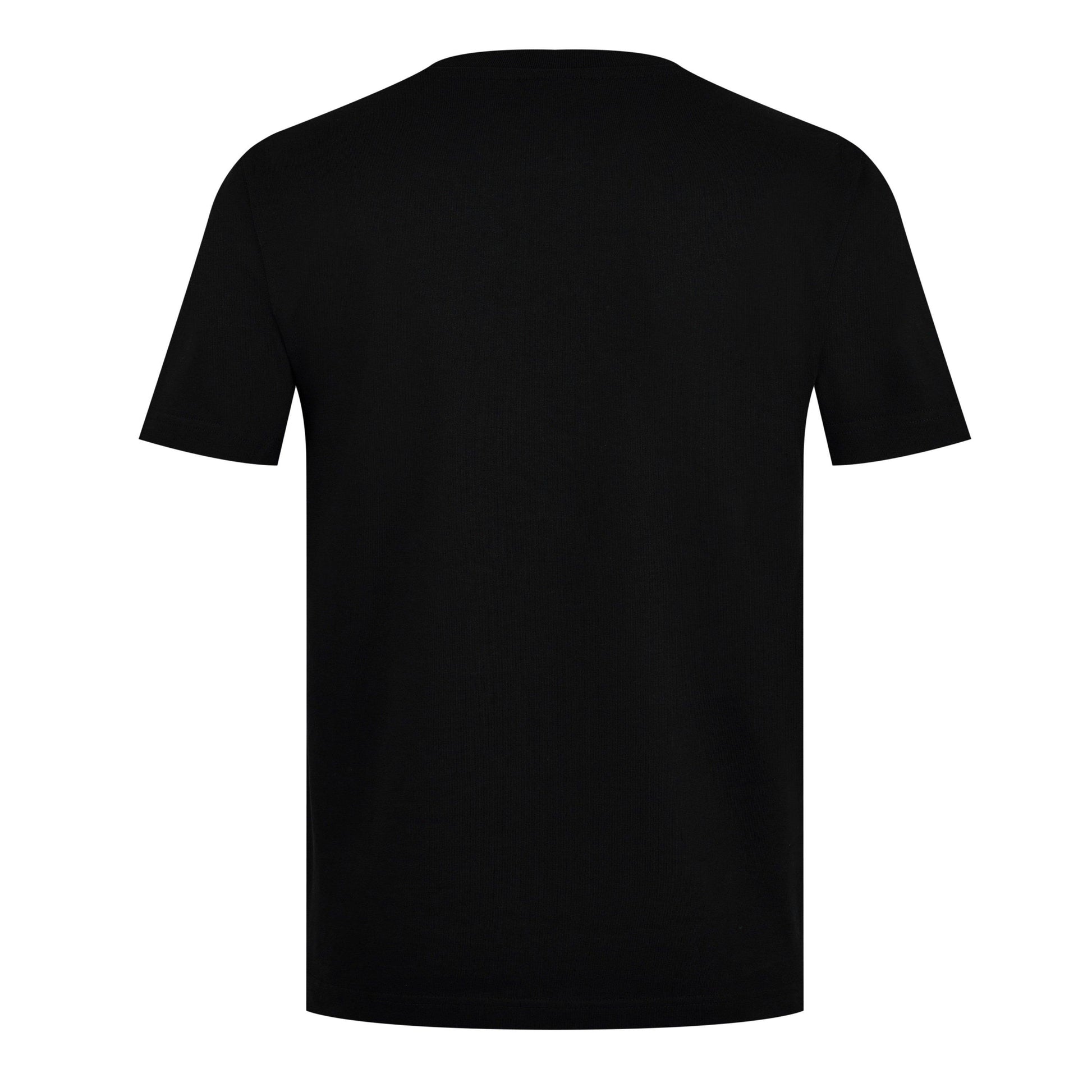 Jacquemus Men's Plain Cotton Grosgrain Tab T-Shirt