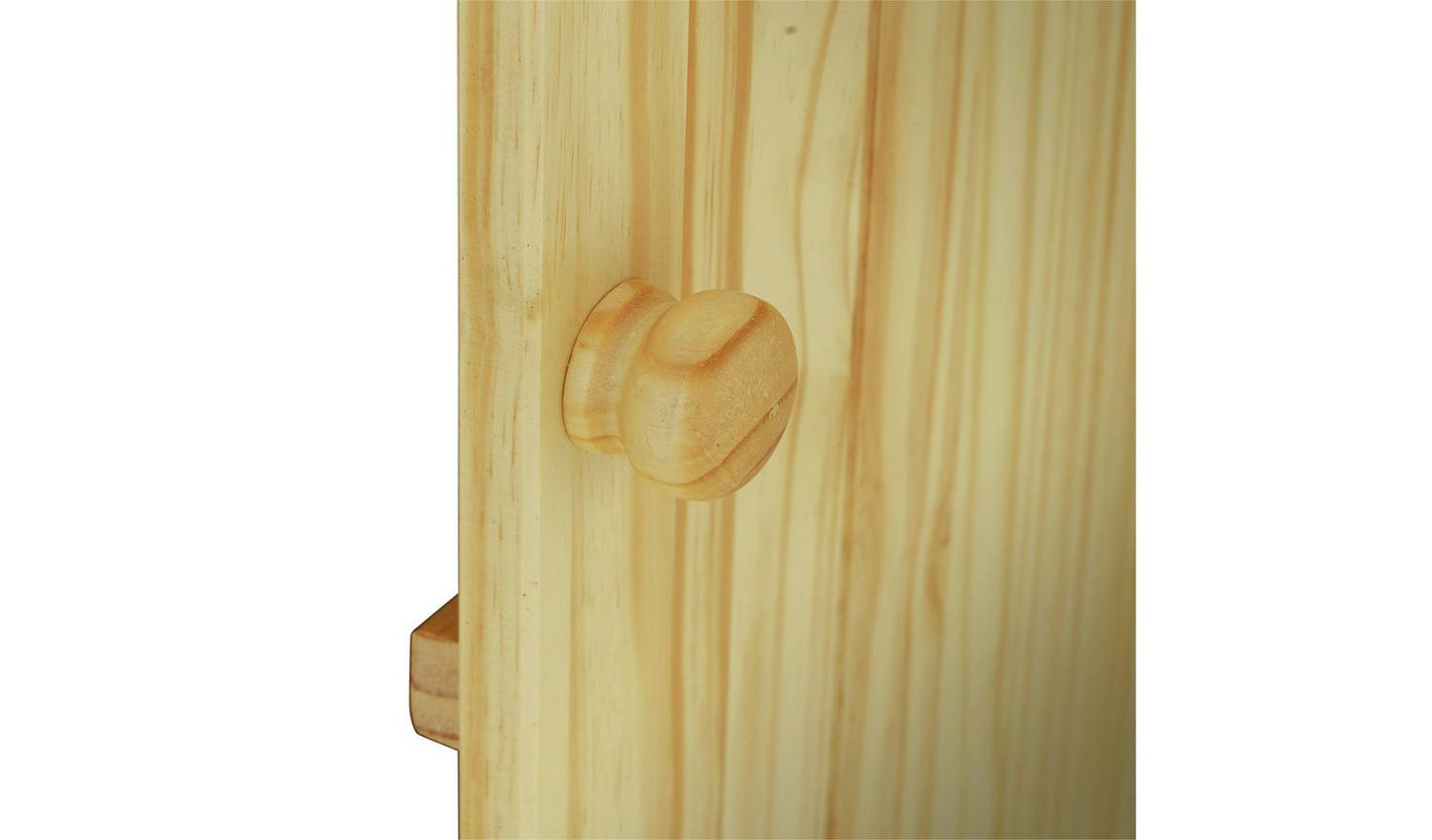 Argos Home New Scandinavia 3 Door Mirrored Wardrobe - Pine