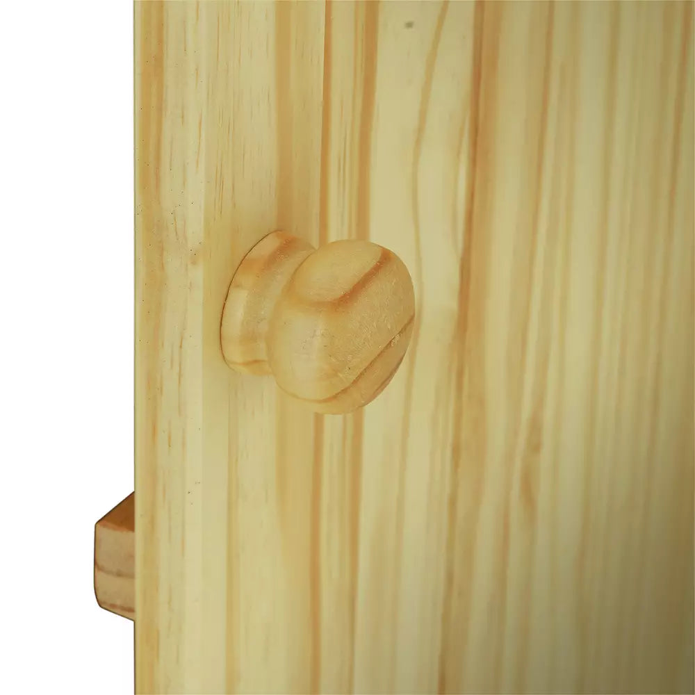 Argos Home New Scandinavia 3 Door Mirrored Wardrobe - Pine