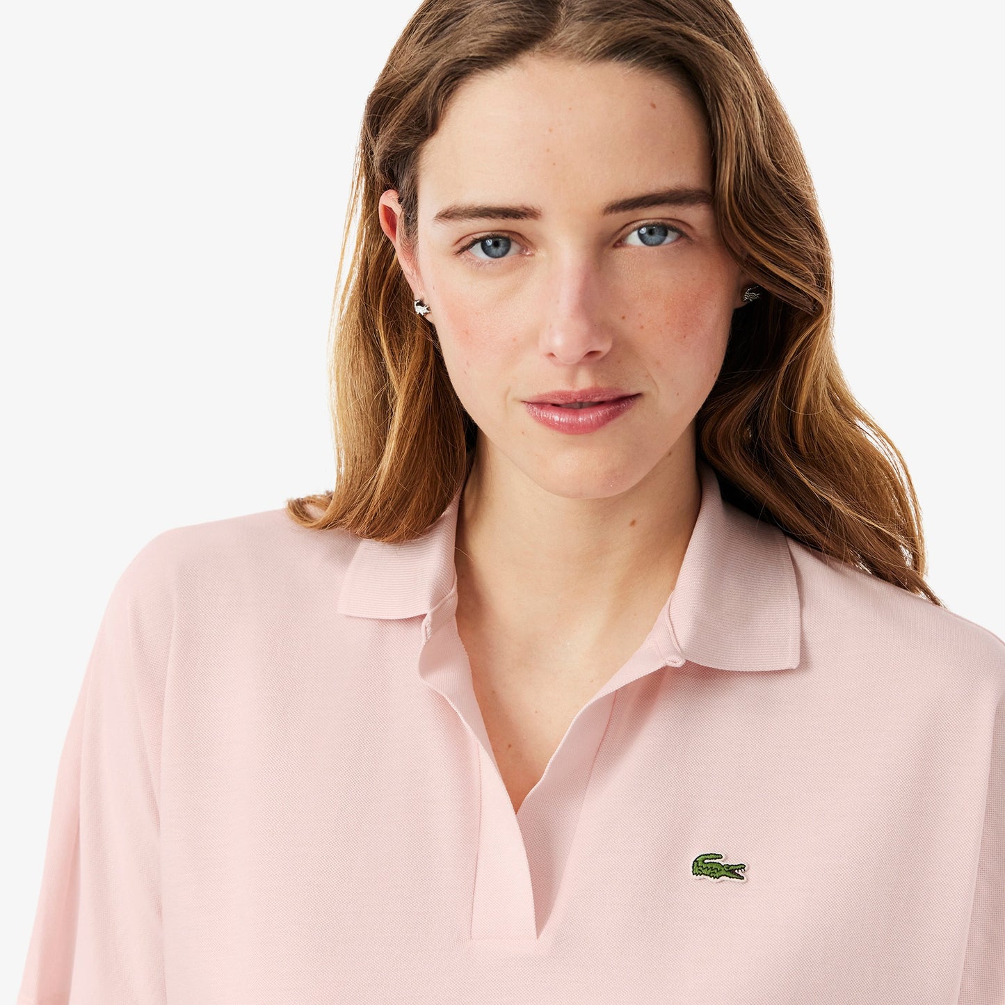 Relaxed Fit Fluid Piqué Polo Shirt