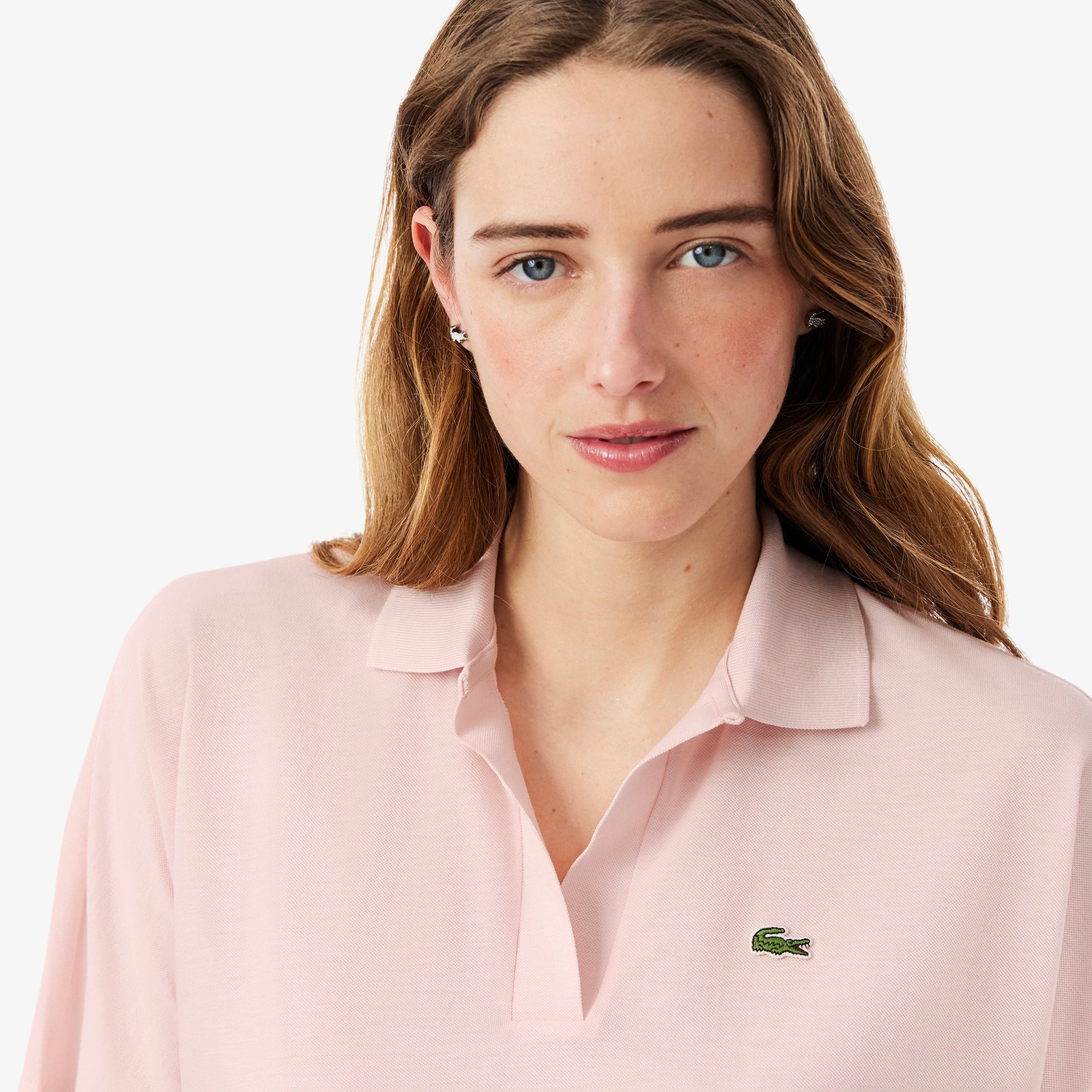 Relaxed Fit Fluid Piqué Polo Shirt