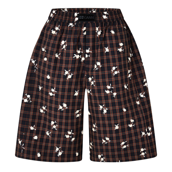 Ganni Women's Flower Tailored Shorts