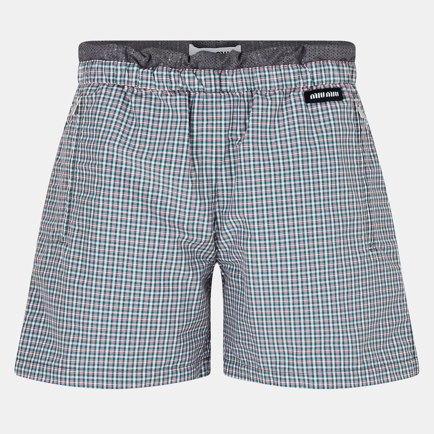 Miu Miu Women's Structured Textured Tailored Shorts