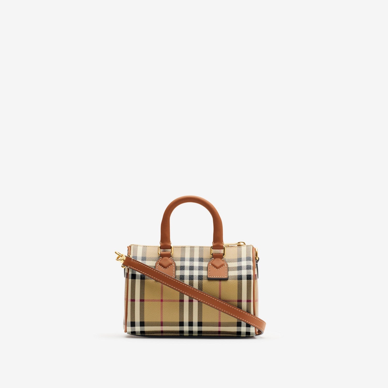 Mini Check Bowling Bag