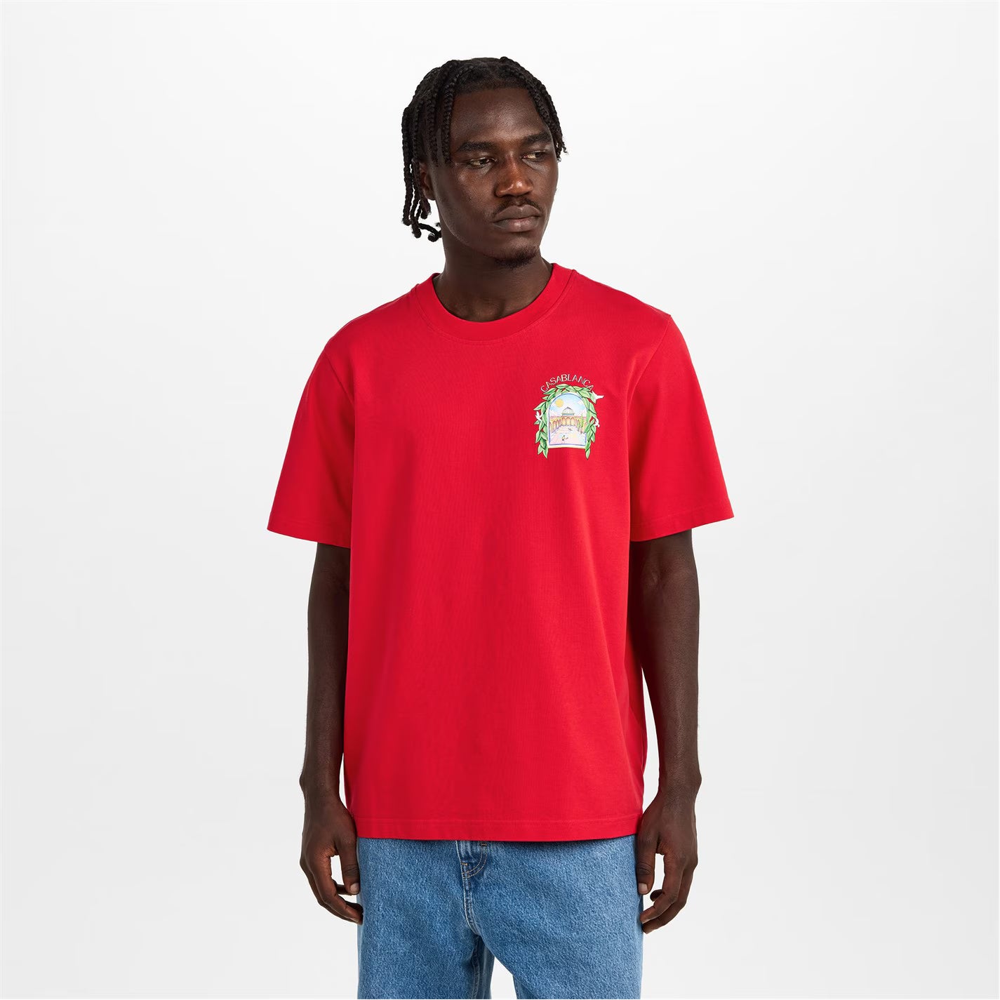 Men's Graphic Cotton L'Arche Tennis Club T-Shirt