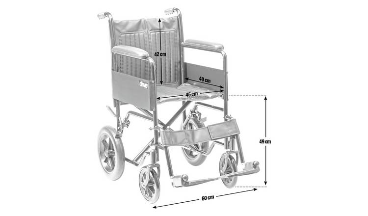 Drive Devilbliss Steel Wheelchair