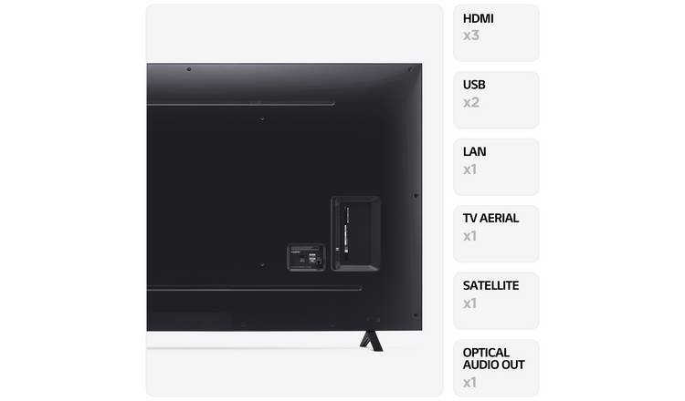 LG 70 Inch 70UR80006LJ Smart 4K UHD HDR LED Freeview TV