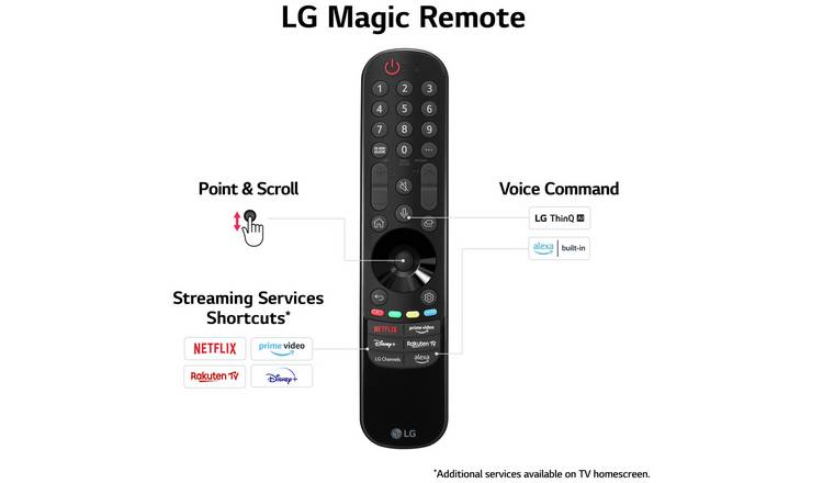 LG 70 Inch 70UR80006LJ Smart 4K UHD HDR LED Freeview TV