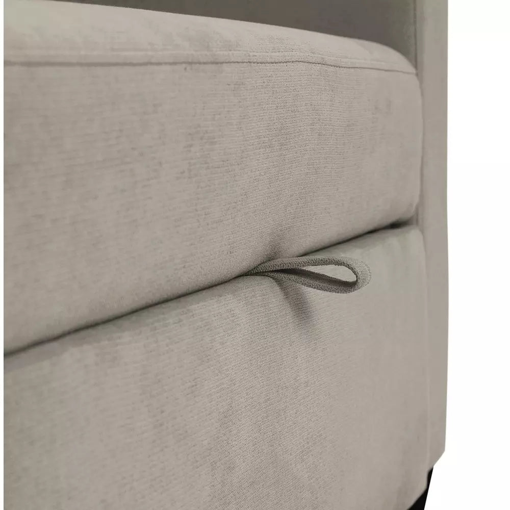 Habitat Reagan Single Fabric Chairbed - Natural