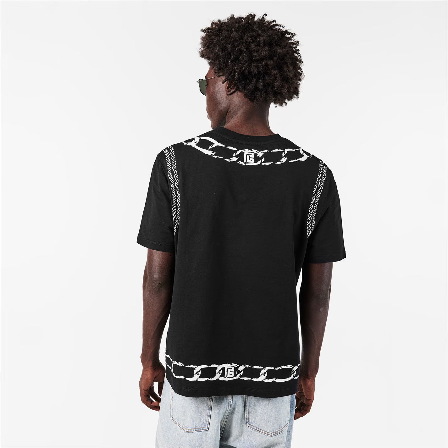 Men's Foulard Regular Fit T-Shirt