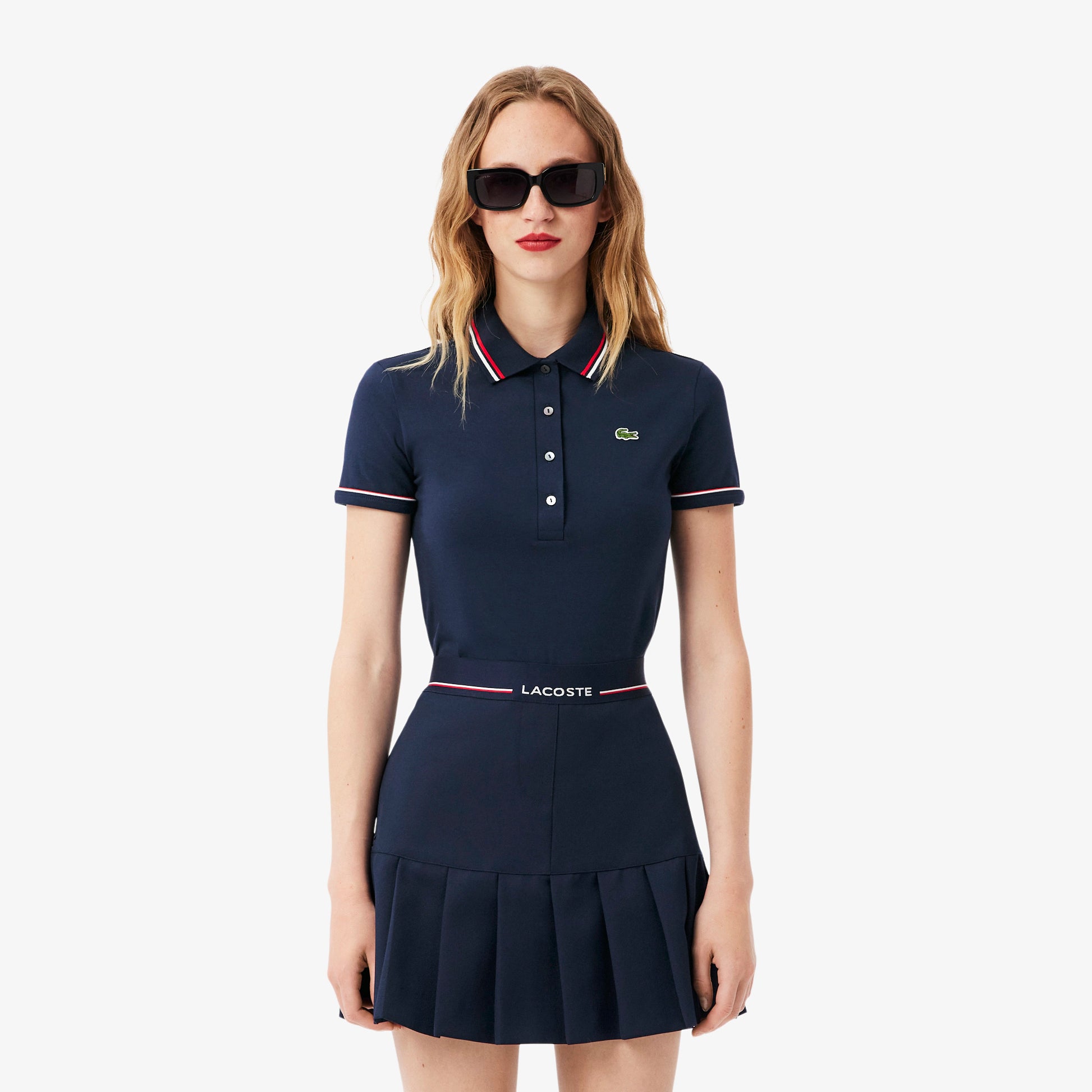 L.12.D Slim Fit Trim Detail Polo Shirt