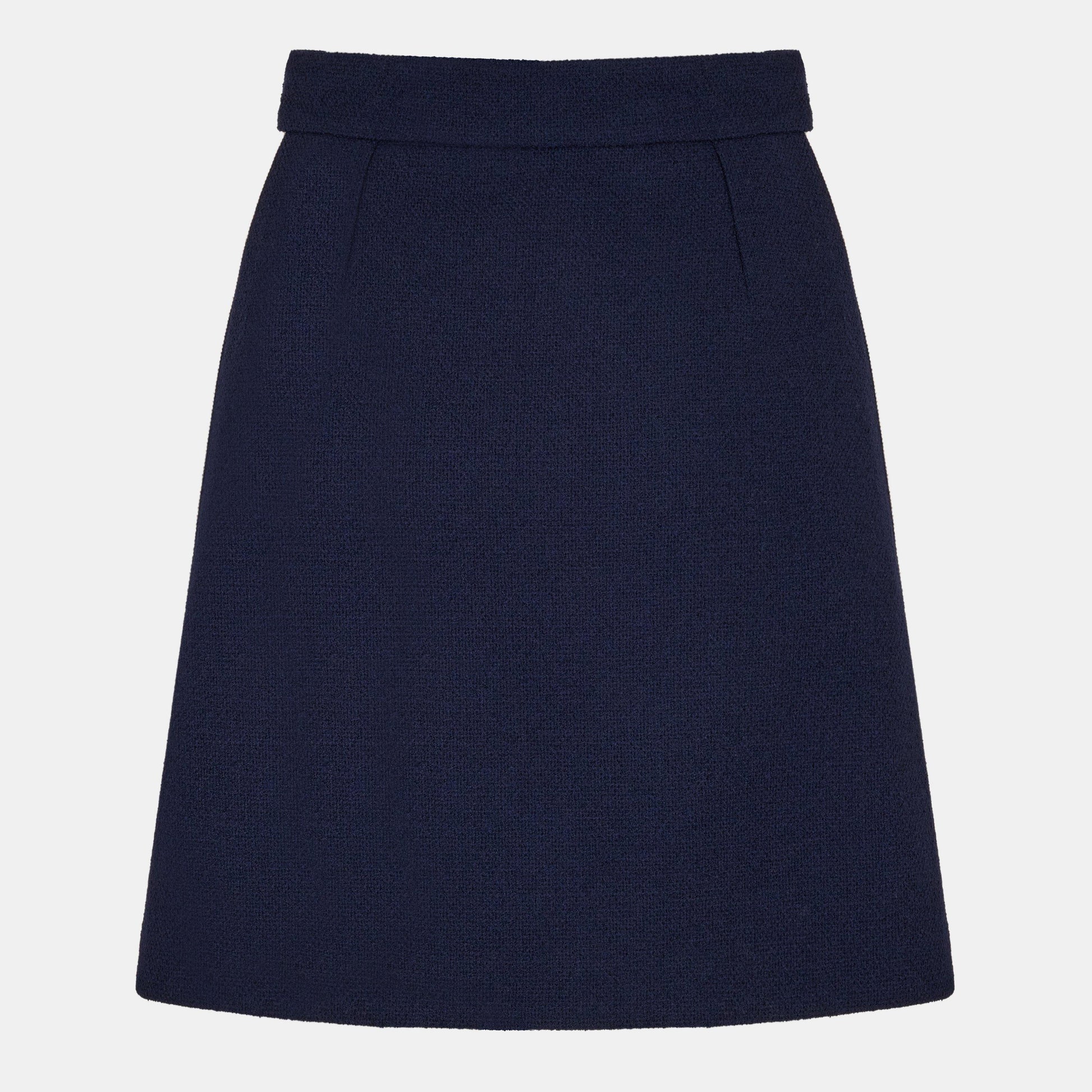 Gucci Women's Retro Tweed Wool Skirt