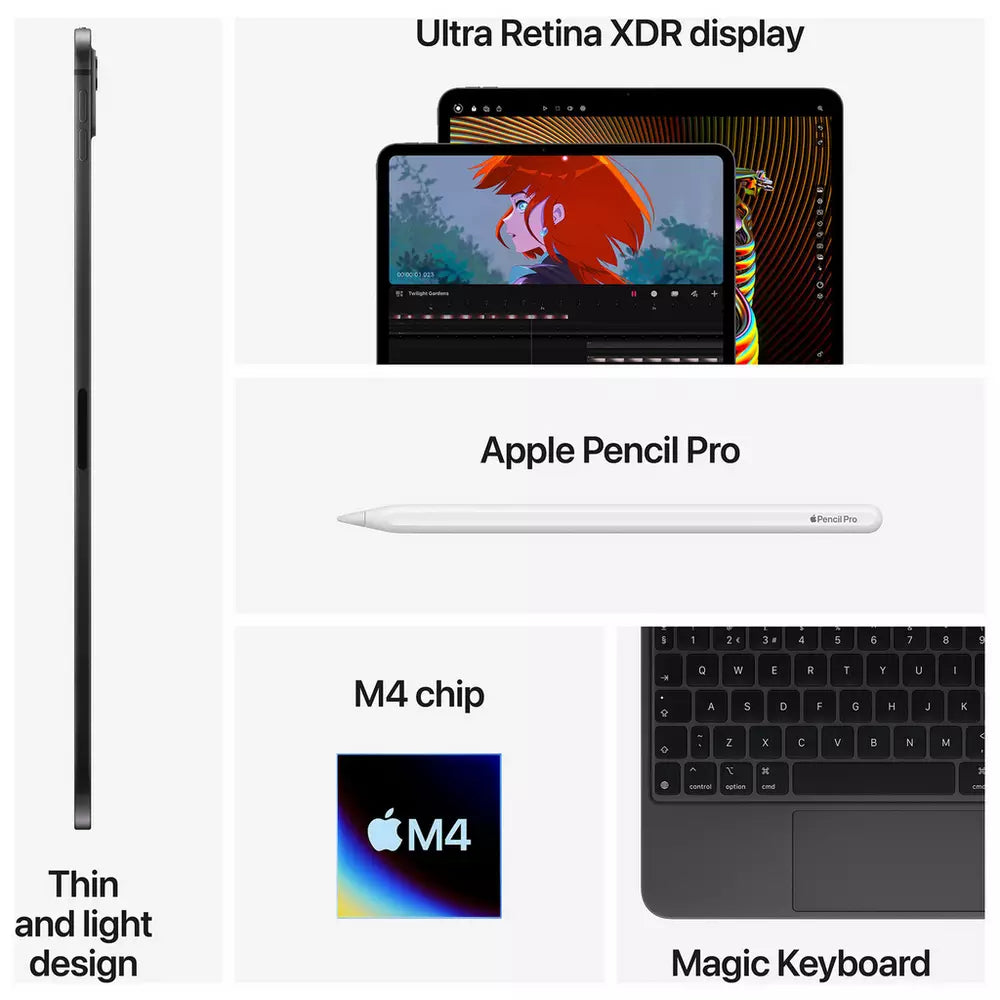 Apple iPad Pro 2024 11 Inch Wi-Fi 512GB - Silver