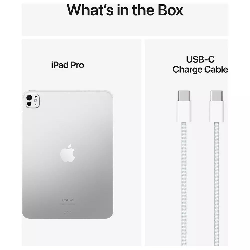 Apple iPad Pro 2024 11 Inch Wi-Fi 512GB - Silver