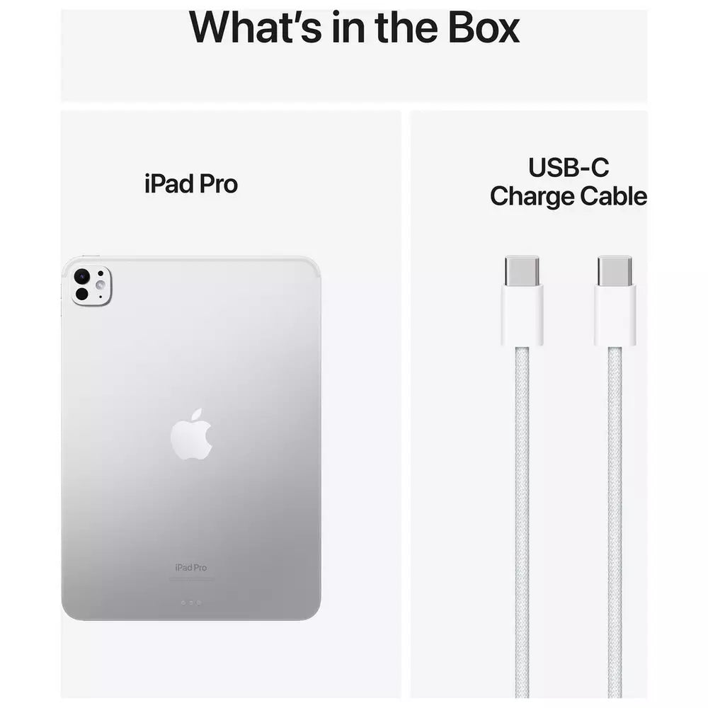 Apple iPad Pro 2024 11 Inch Wi-Fi 1TB - Silver