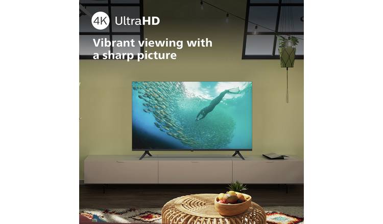 Philips 43 Inch 43PUS7009 Smart 4K UHD HDR LED Freeview TV