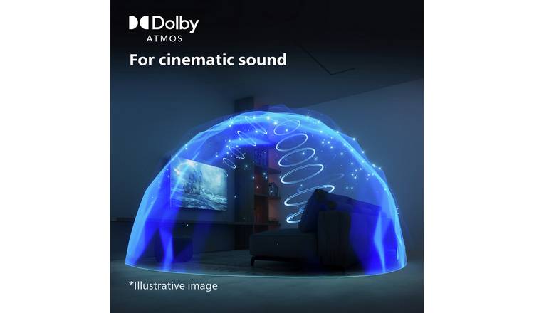 Philips 43 Inch 43PUS7009 Smart 4K UHD HDR LED Freeview TV