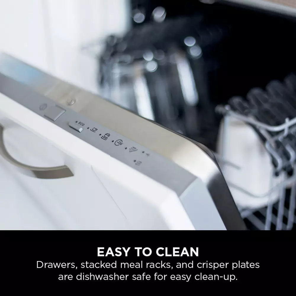 Ninja Double Stack SL300UK 7.6L Air Fryer - Black