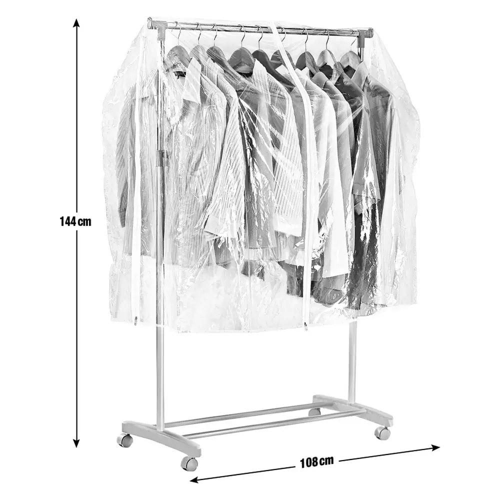 Argos Home Single Clothes Rail Cover - Clear