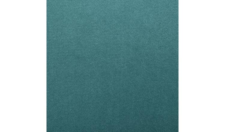 Habitat Roma Single Compact Velvet Chairbed - Teal