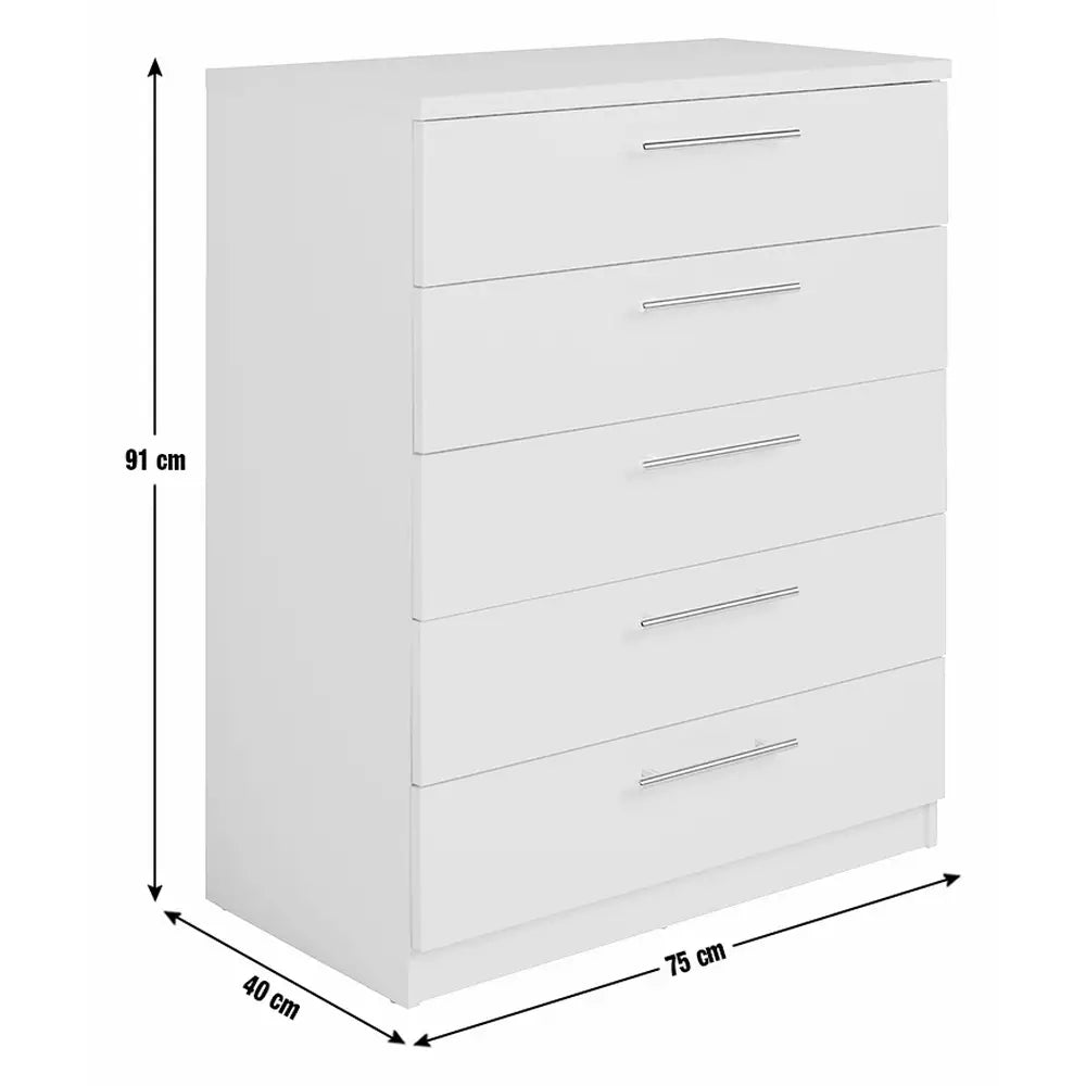 Argos Home Brisbane 5 drawer Chest – Oak