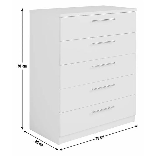 Argos Home Brisbane 5 drawer Chest – Oak