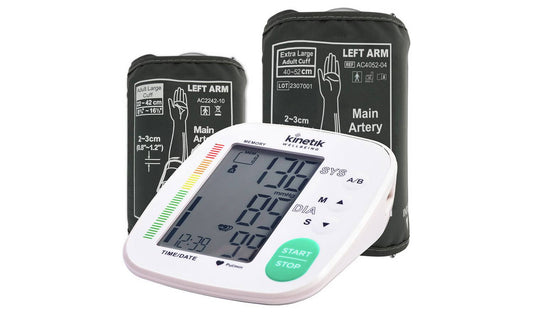 Kinetik Blood Pressure Monitor w/ universal & XL cuff