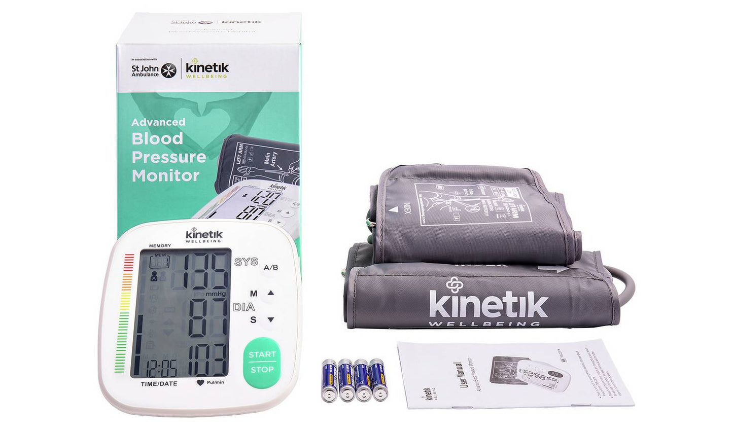 Kinetik Blood Pressure Monitor w/ universal & XL cuff