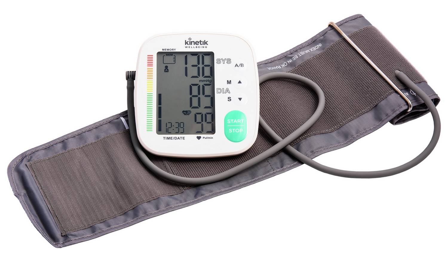 Kinetik Blood Pressure Monitor w/ universal & XL cuff