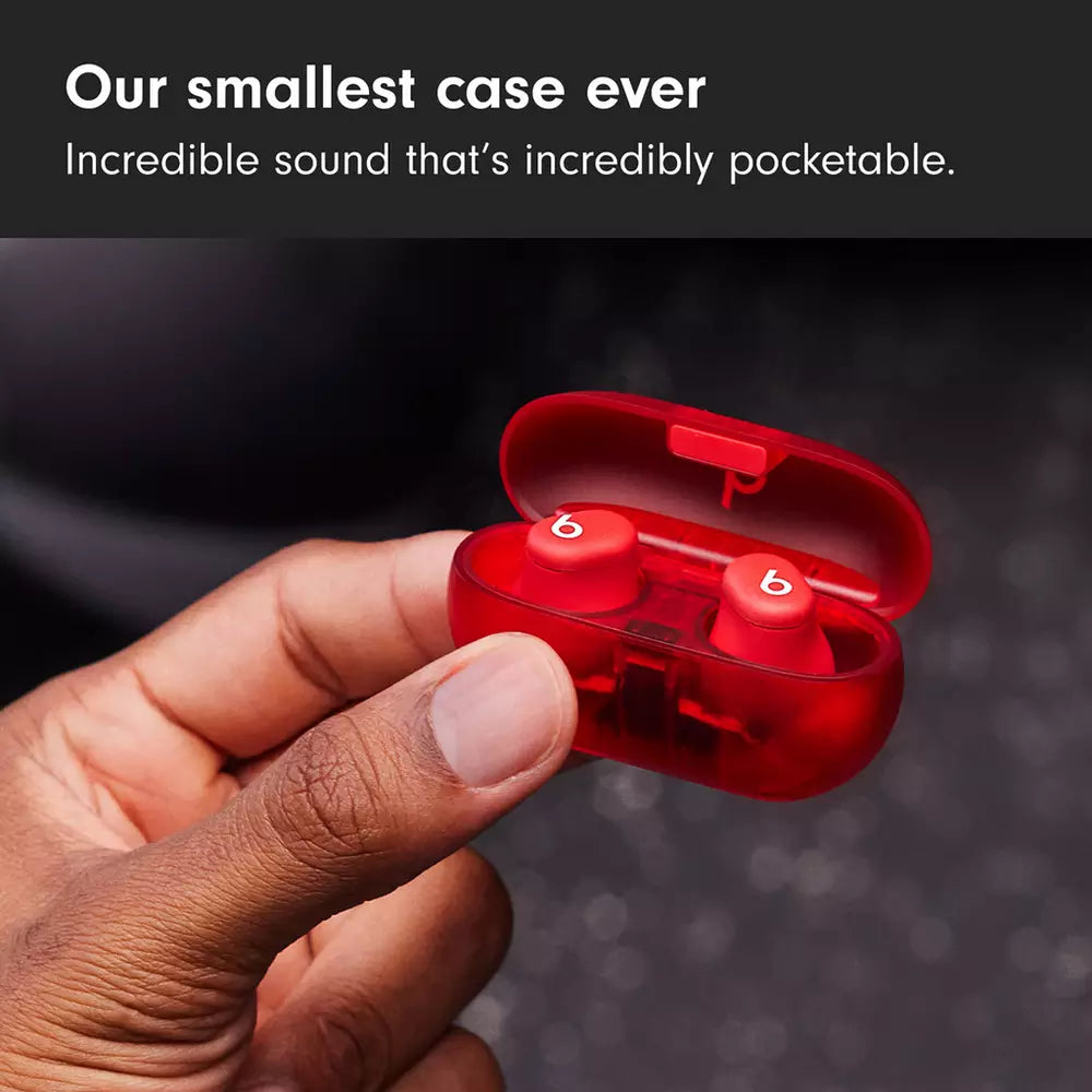 Beats Solo Buds In-Ear True Wireless Earbuds - Red