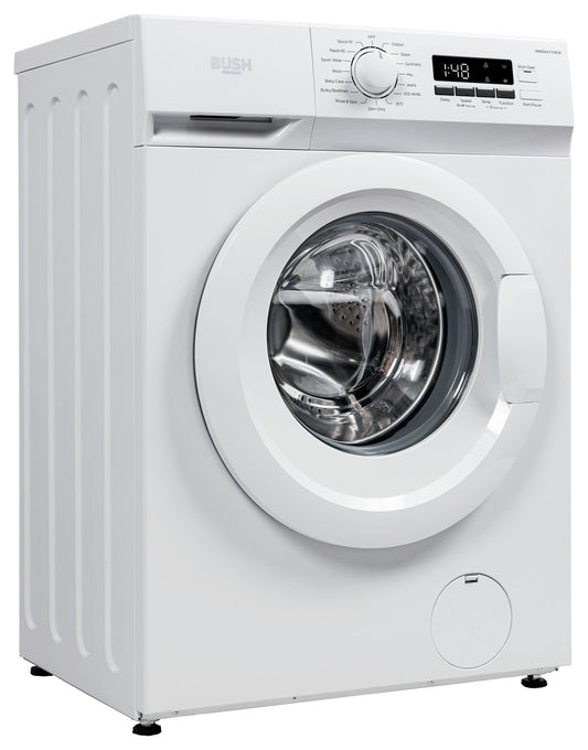 Bush WMSAA714EW 7KG 1400 Spin Washing Machine - White