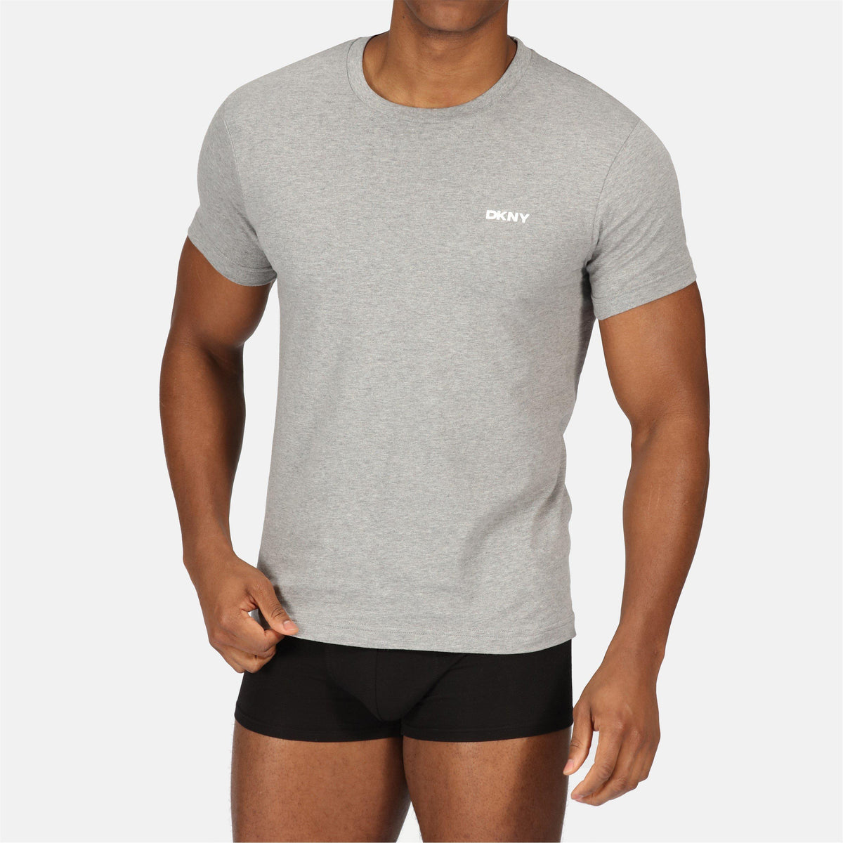 DKNY Mens 3 Pack Short Sleeve T-Shirts Giants