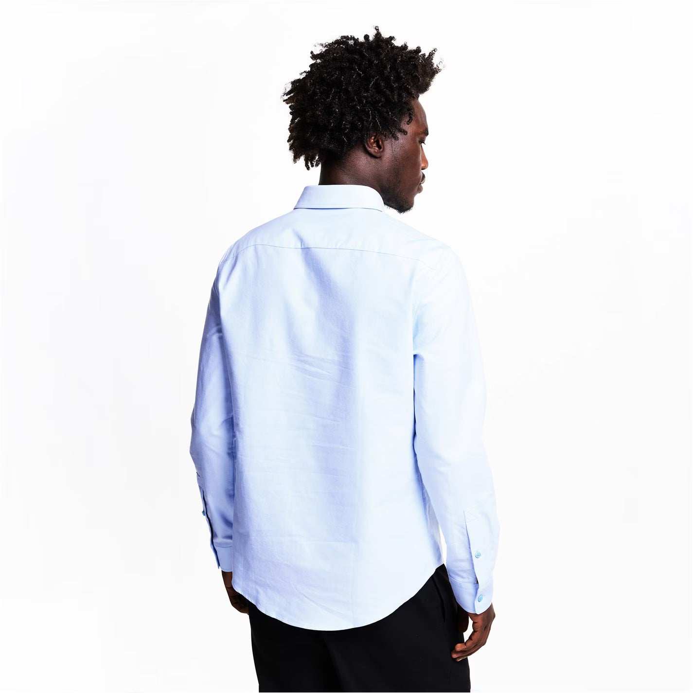 Men's Burb Standric Long Sleeve Plain Shirt