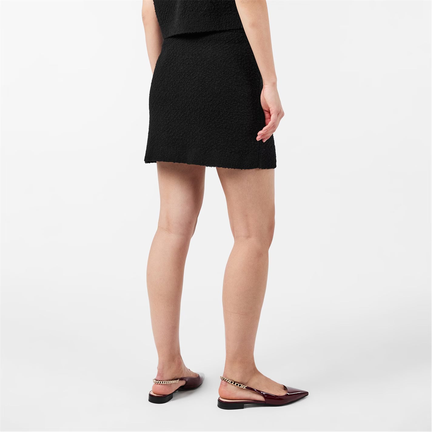 GUCCI Women's Wool Knit Mini Skirt