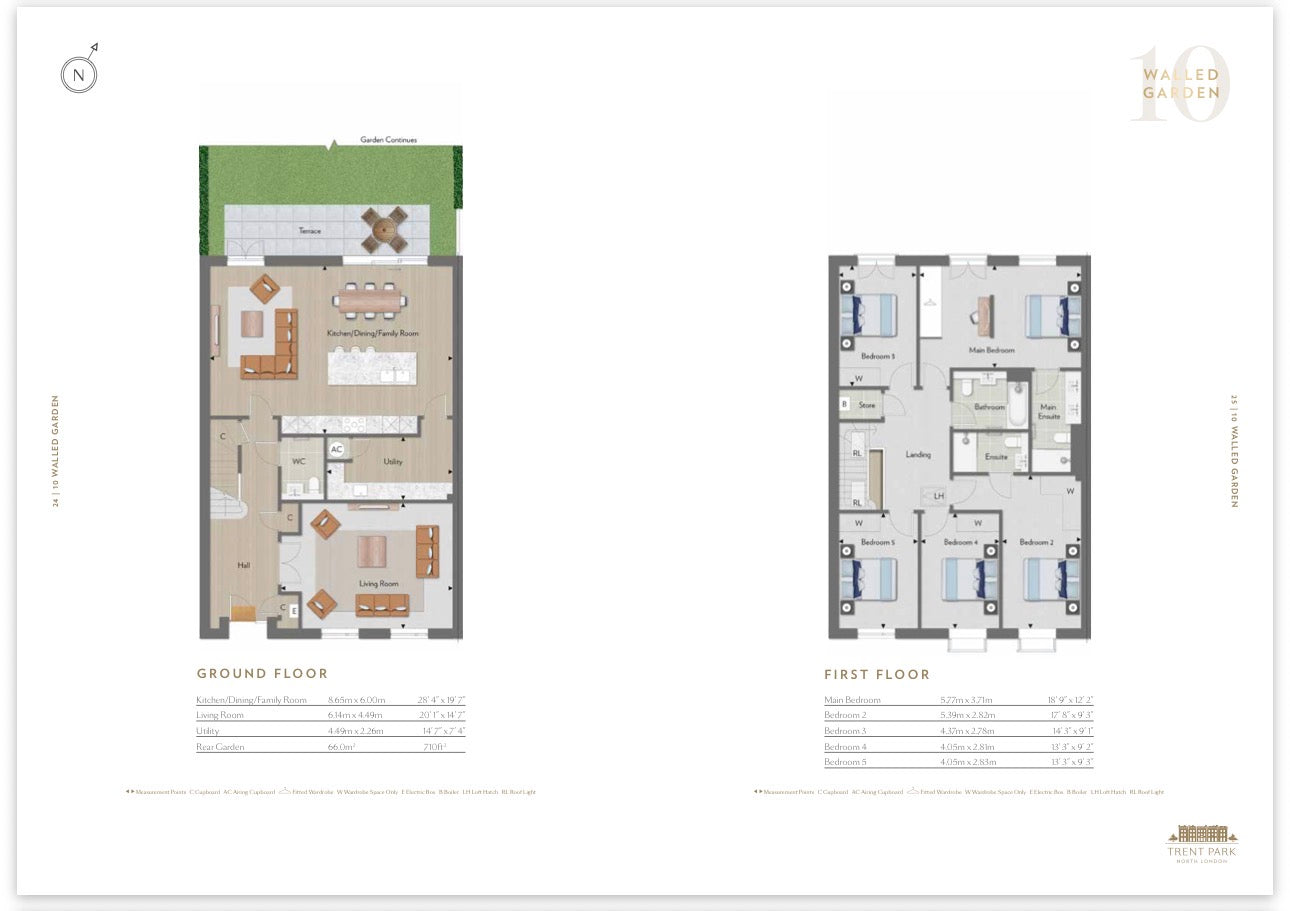 Trent Park — 1 2 3 4 and 5 Bedroom Family Homes — Luxury Town Houses — Apartments — Duplexes — Historic Country Estate — Modern Wellness Amenities — Enfield London — New ✨