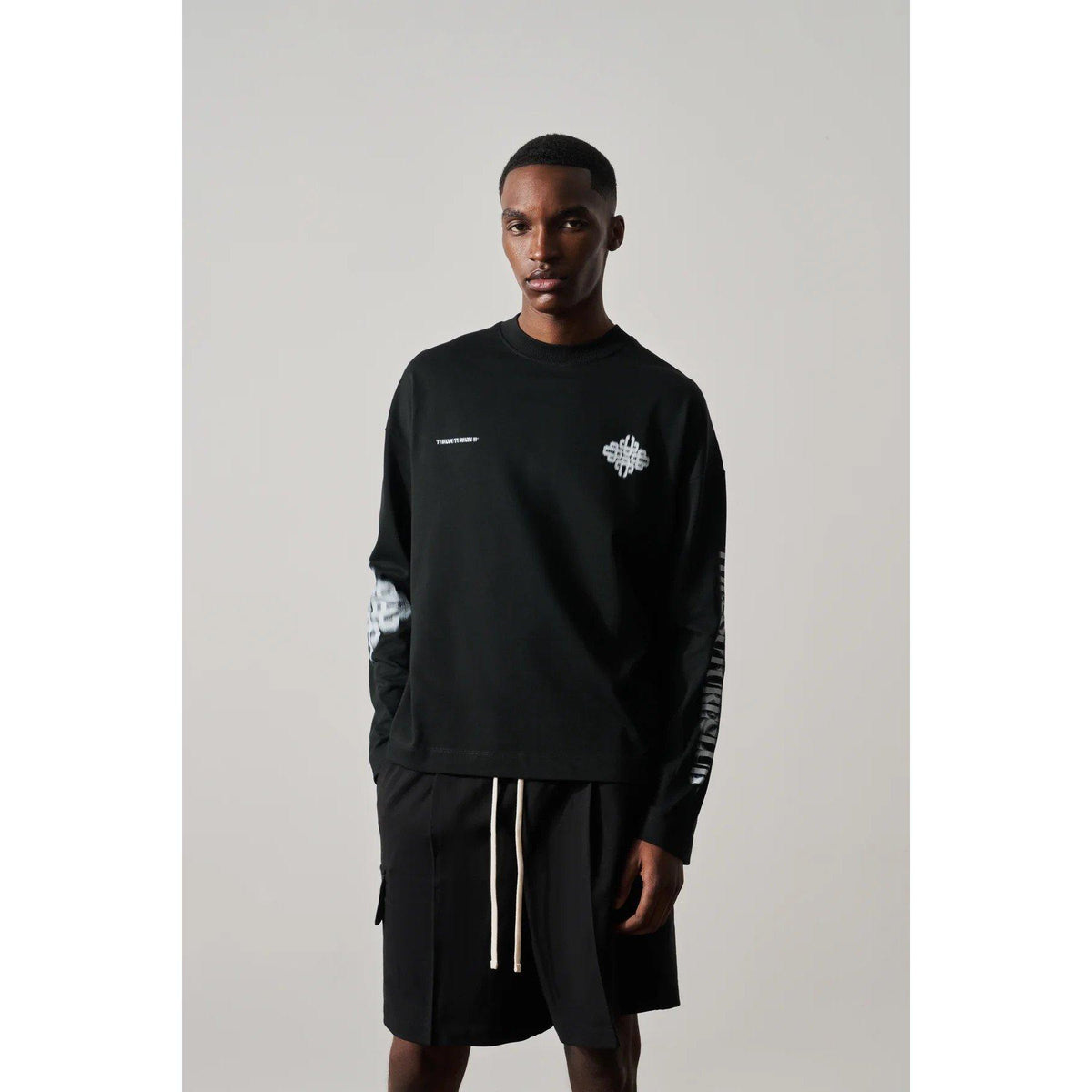 The Couture Club Couture M Blurred LS Sn64
