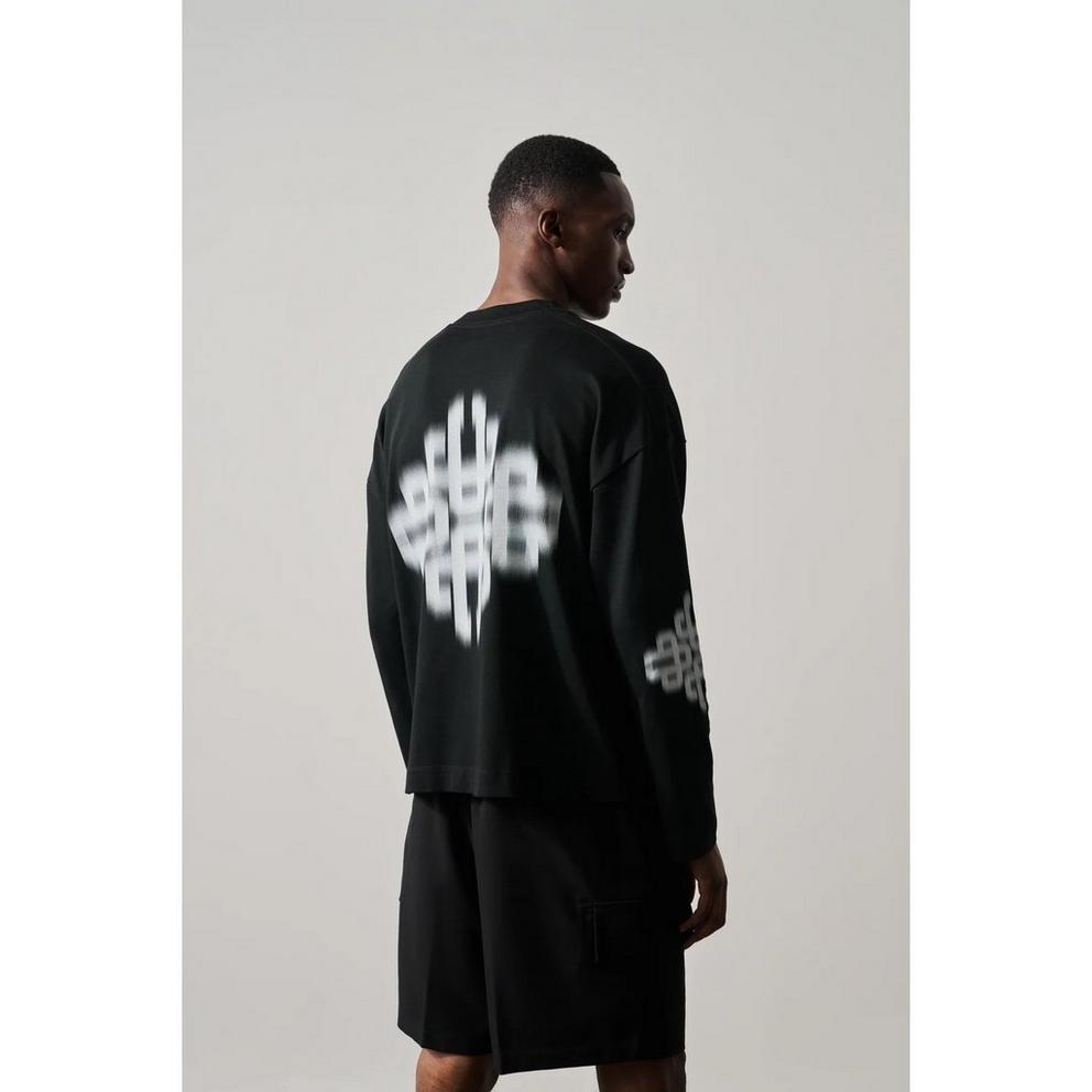 The Couture Club Couture M Blurred LS Sn64