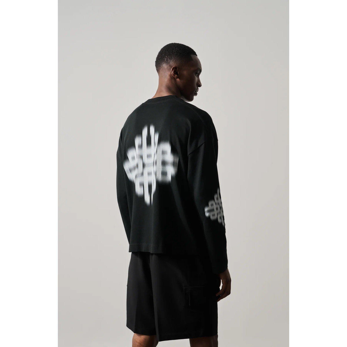 The Couture Club Couture M Blurred LS Sn64