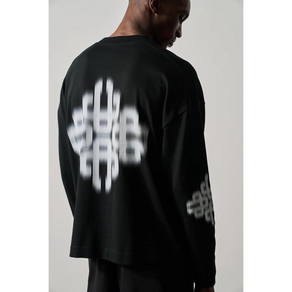 The Couture Club Couture M Blurred LS Sn64