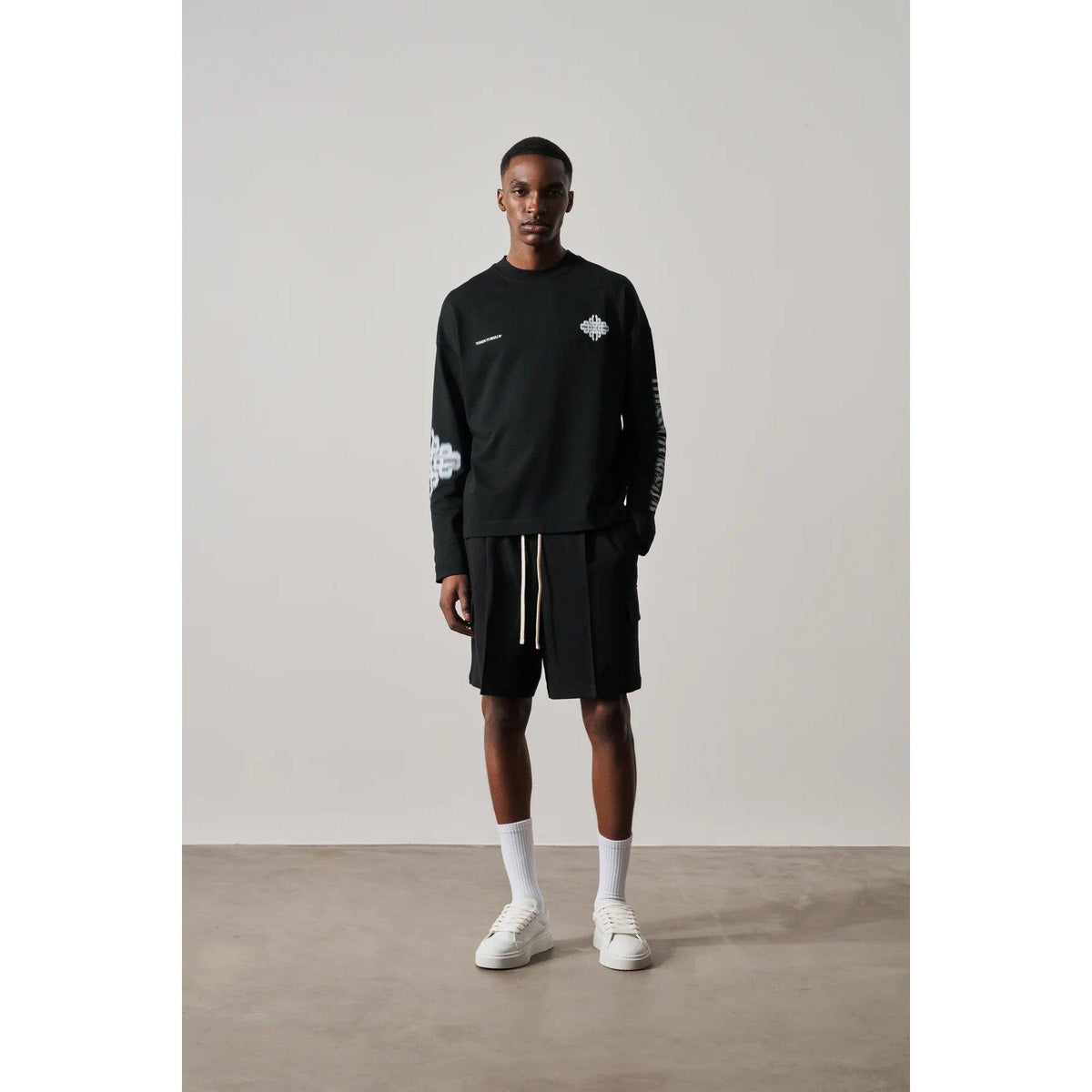 The Couture Club Couture M Blurred LS Sn64