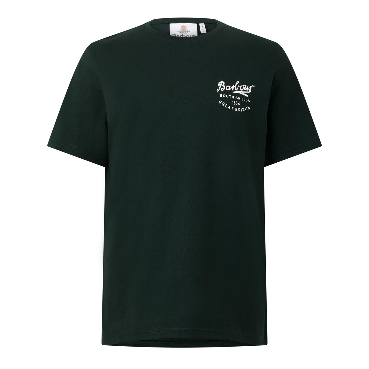 Barbour Men's Script Graphic Cotton Short-Sleeve Crew-Neck T-Shirt