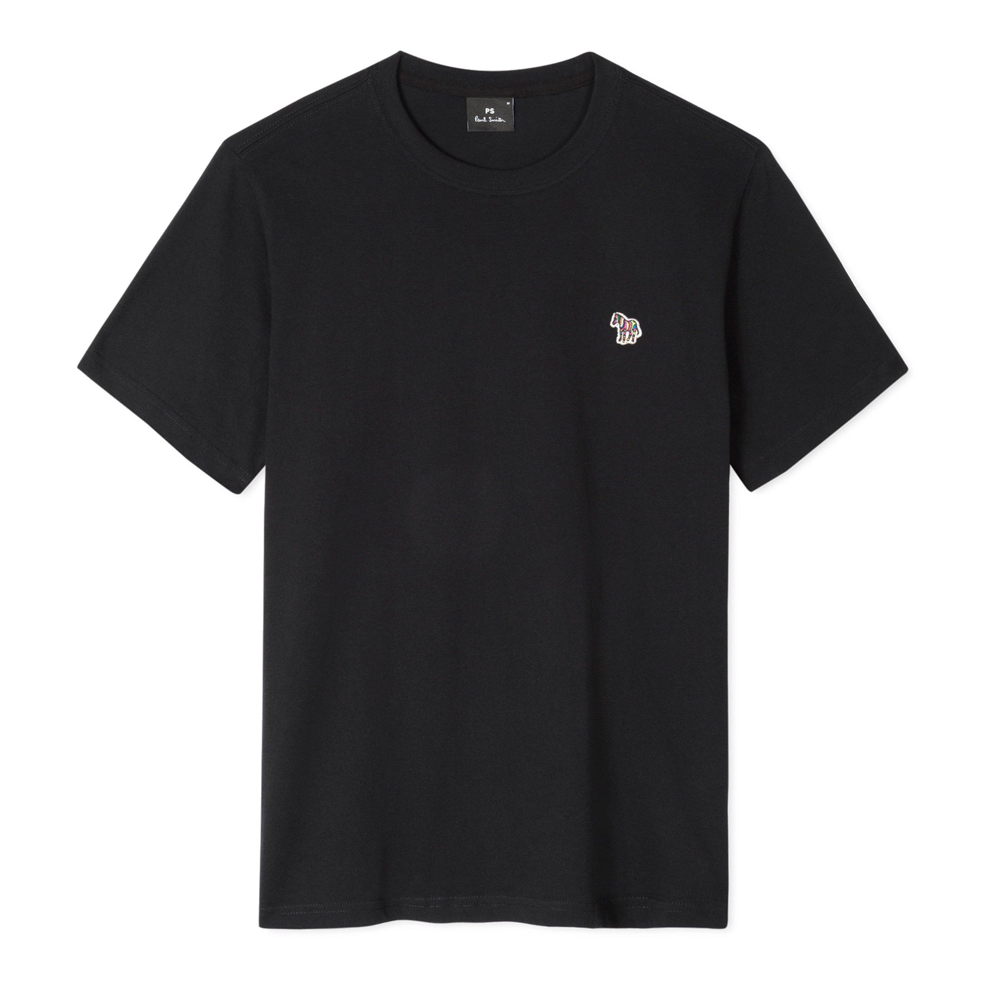 PS Paul Smith Men's Regular Fit Zebra Crew-neck T-Shirt
