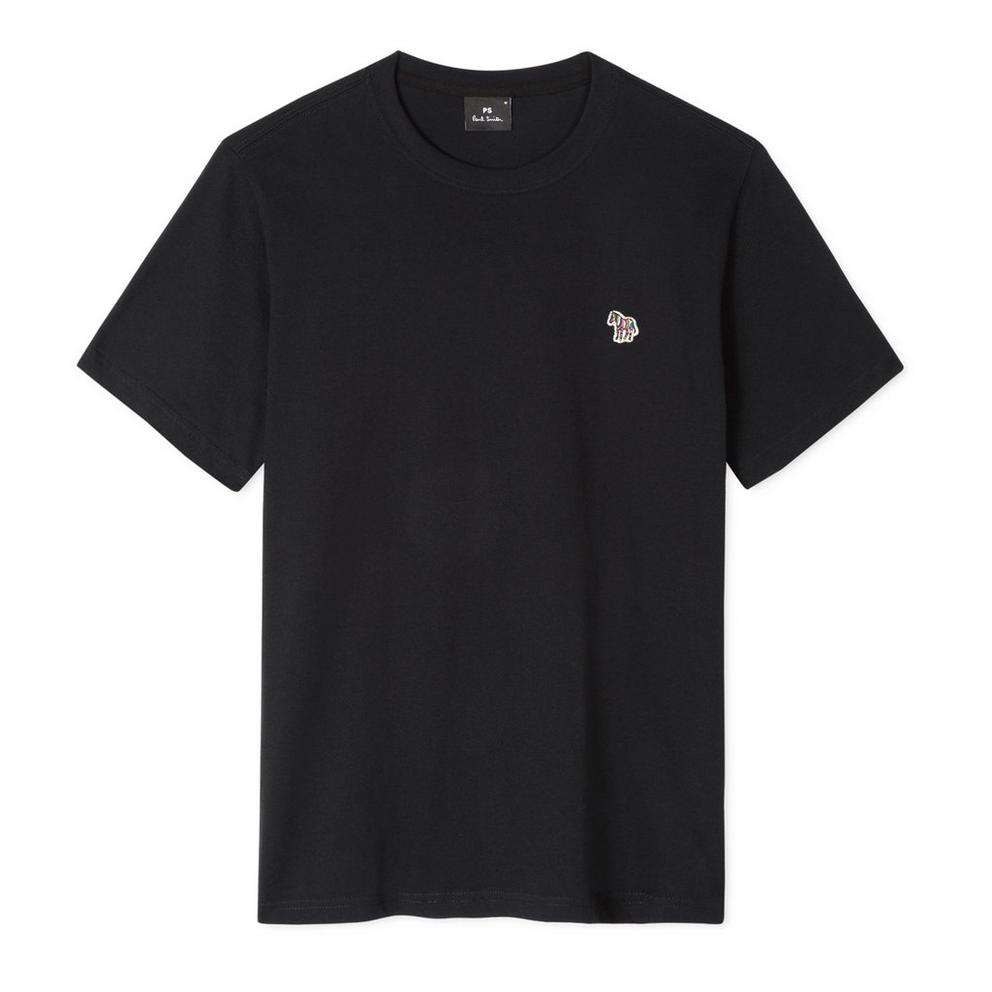 PS Paul Smith Men's Regular Fit Zebra Crew-neck T-Shirt