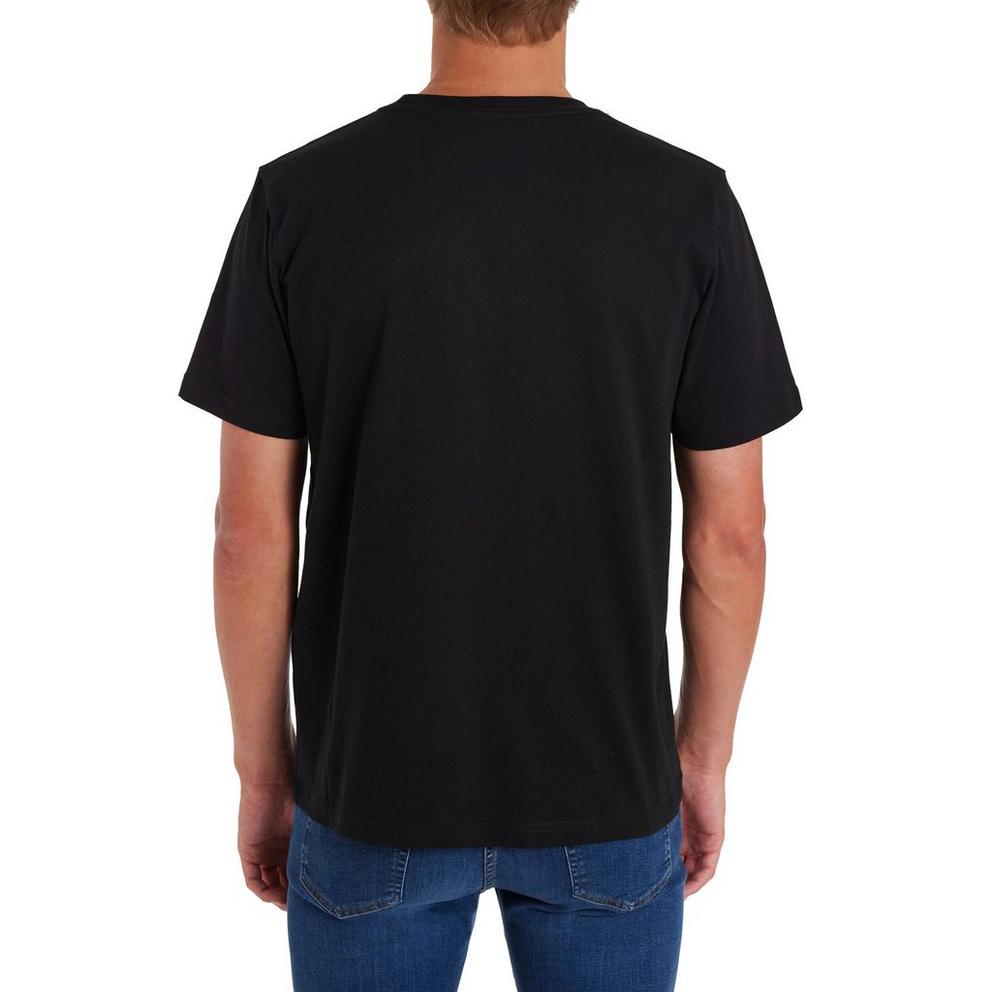 PS Paul Smith Men's Regular Fit Zebra Crew-neck T-Shirt