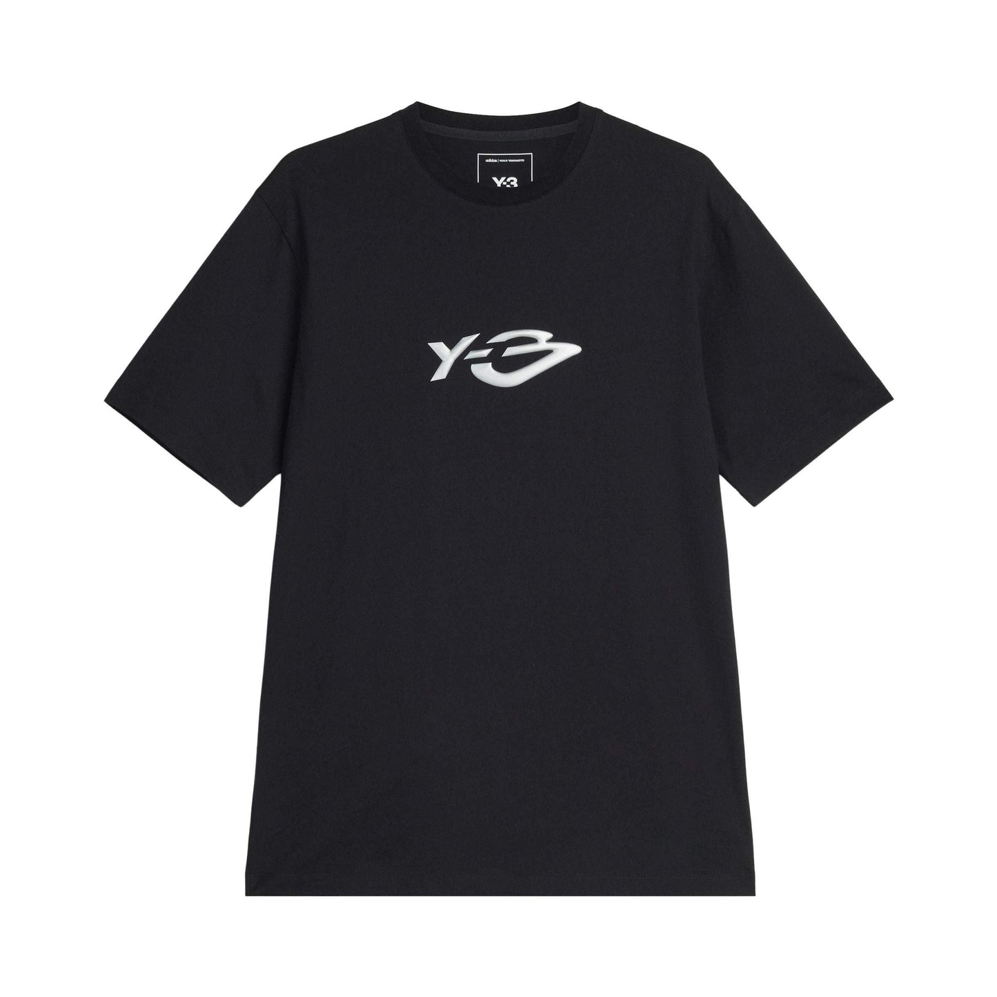 Y3 Liquid Logo Tee