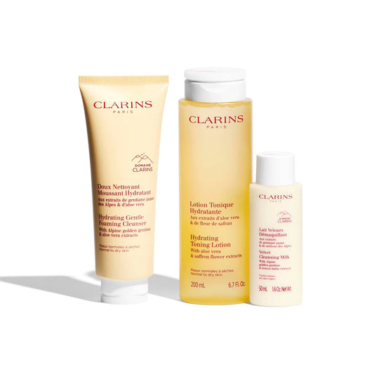 Clarins My Cleansing Essentials - Normal to Dry Skin (Worth £63)