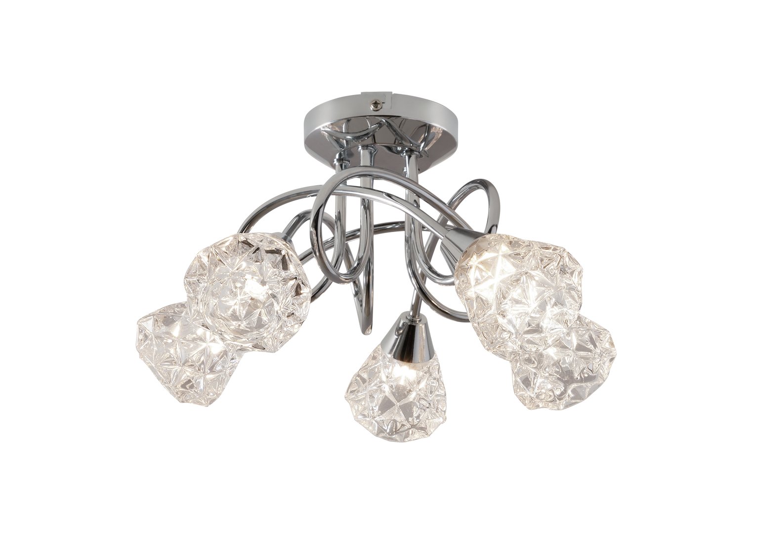 Argos Home Dico 5 Light Ceiling Light